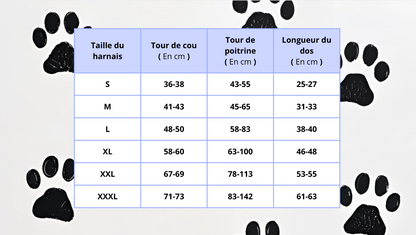 Harnais rafraichissants pour chien